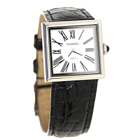 chanel square watch